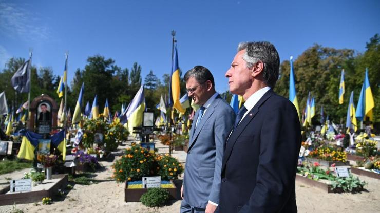 ABD Dışişleri Bakanı Blinkendan Kiev ziyareti