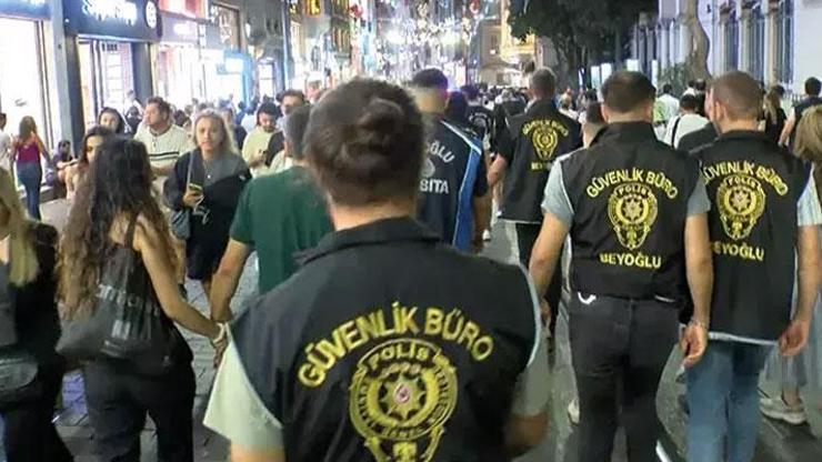 Emniyetten Beyoğlunda 200 polisle asayiş denetimi
