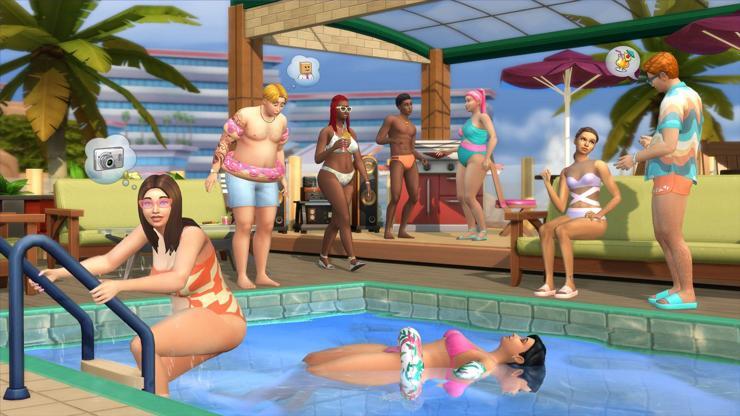 The Sims 4’e havuz keyfi geldi
