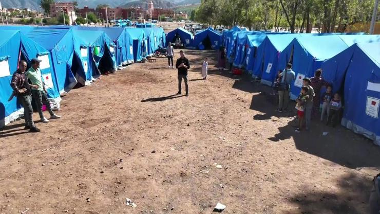 CNN TÜRK Fasta deprem bölgesinde Çadırkent kuruldu