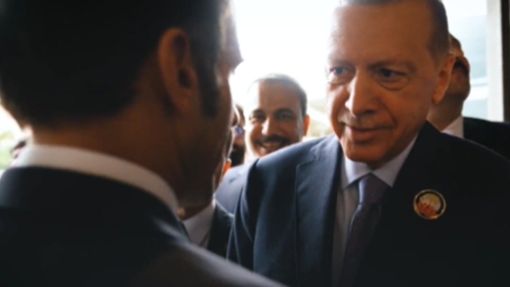 Erdoğan ve Macron arasında gülümseten diyalog: Hani gelecektin