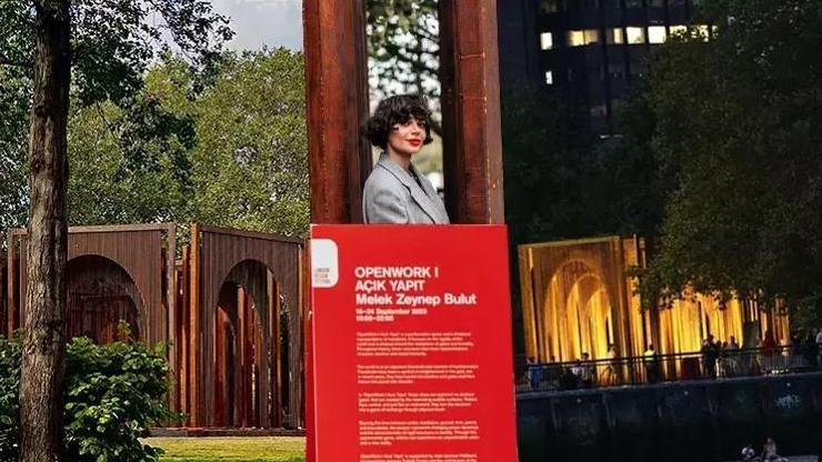 Melek Zeynep Bulutun ödüllü eseri Açık Yapıt Londra silüetinde