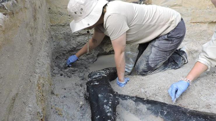 Arkeologlardan heyecanlandıran keşif: 500 bin yıllık ahşap yapı bulundu