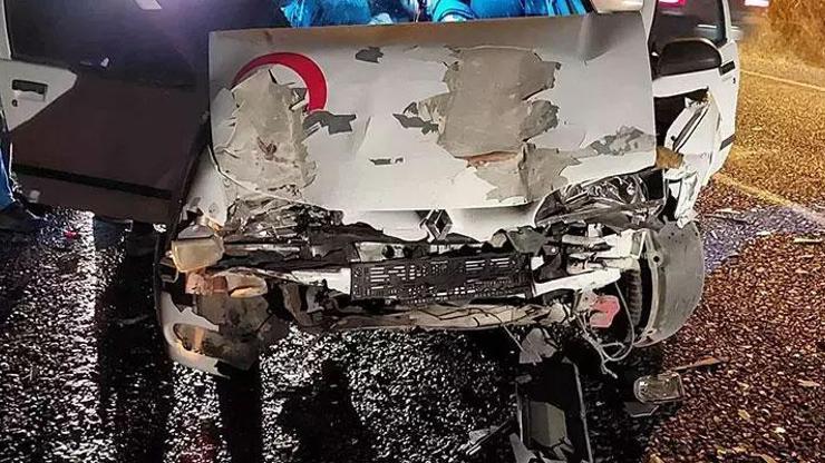 Feci kaza: Baba ile oğlunu ölüm ayırdı