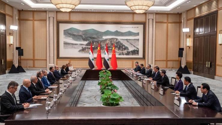 Çin ve Suriyeden stratejik ortaklığa adım