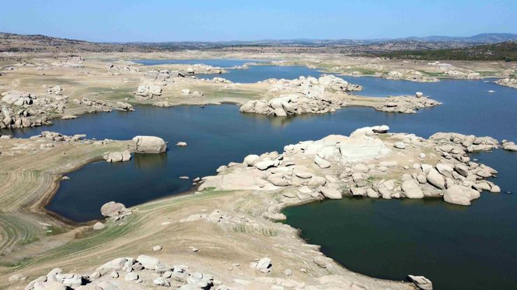 Edirnenin suyunun karşılandığı barajda doluluk yüzde 9a düştü