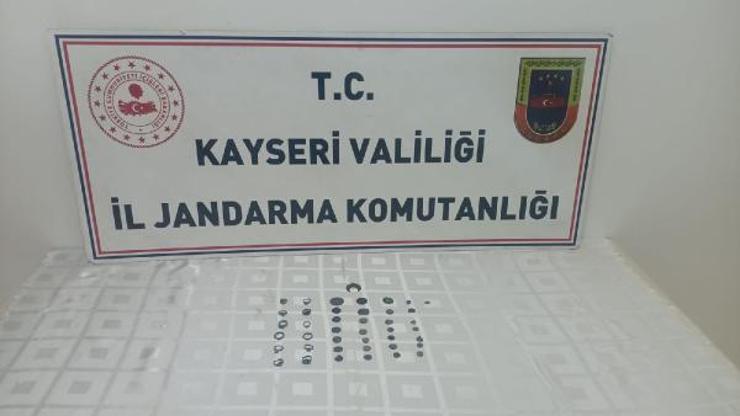 Kayseri'de tarihi eser operasyonu: 1 gözaltı