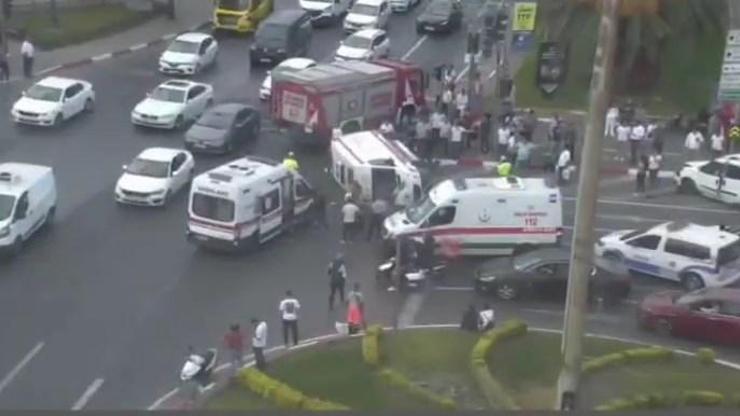 Vatan Caddesinde ambulans kazası