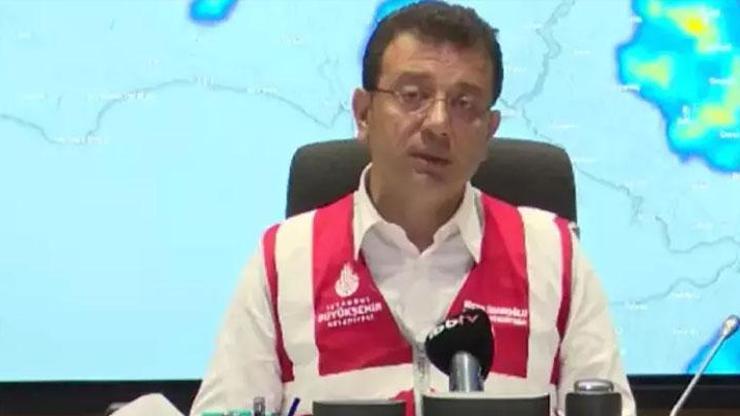 İBB Başkanı İmamoğlu, barajlardaki son durumu açıkladı