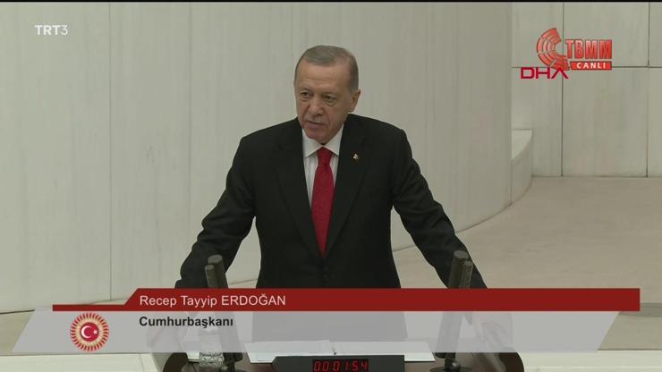 SON DAKİKA: Mecliste yeni yasama yılı başlıyor... Erdoğan: Görevimiz yeni bir anayasa