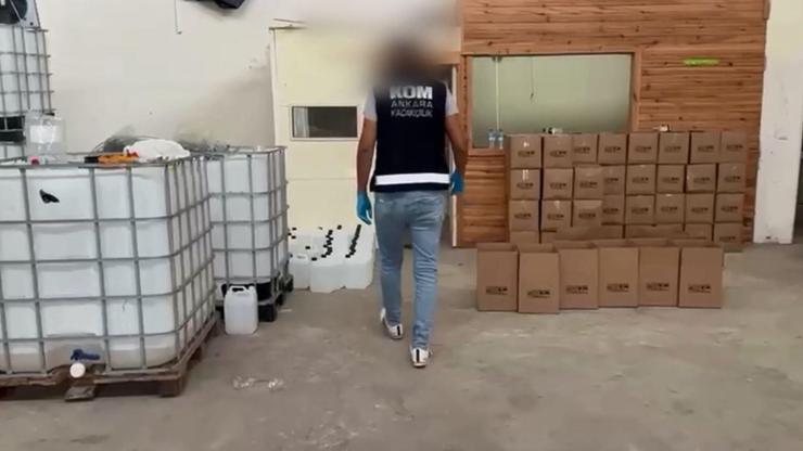Ankara'da, 3,8 milyon TL değerinde kaçak ürün ele geçirildi