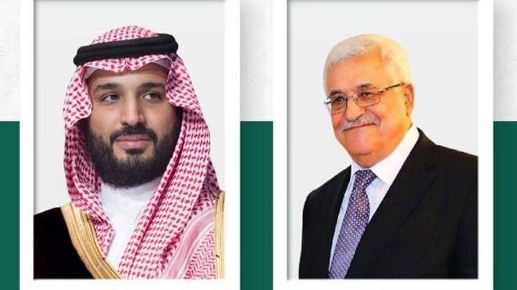 Suudi Arabistan Veliaht Prensi, Filistin Devlet Başkanı ile görüştü
