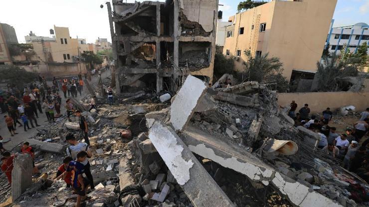 İsrailin Gazze bombardımanı 13üncü gününde sürüyor