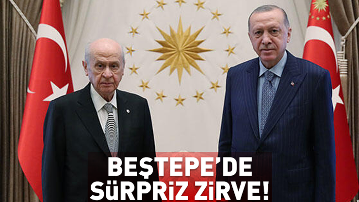 SON DAKİKA: Beştepe'de sürpriz zirve! Cumhurbaşkanı Erdoğan, Devlet Bahçeli ile görüştü
