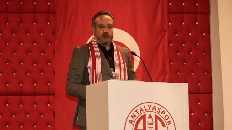 Antalyasporda yeni başkan Sinan Boztepe oldu