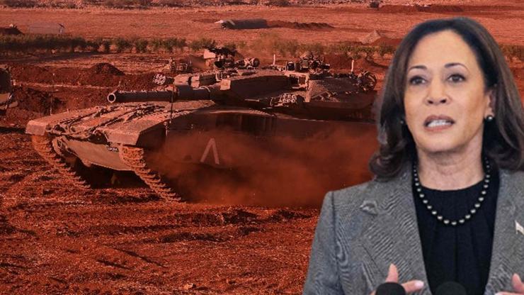 ABD, İsraile asker gönderecek mi Kamala Harris açıkladı…