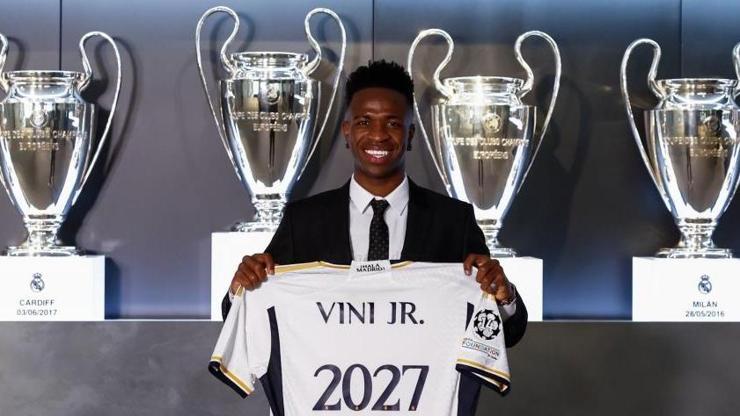Real Madridde Vinicius Juniordan 4 yıllık imza
