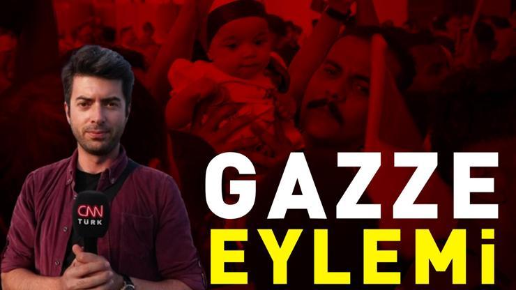 Refah Sınır Kapısında Gazze eylemi