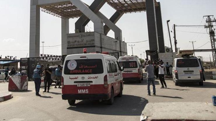 Refah Sınır Kapısı 7 Ekimden bu yana ilk defa sivillere açıldı