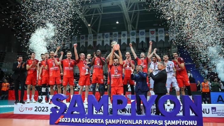 Ziraat Bankkart, Halkbankı yenerek Şampiyonlar Kupasını kazandı