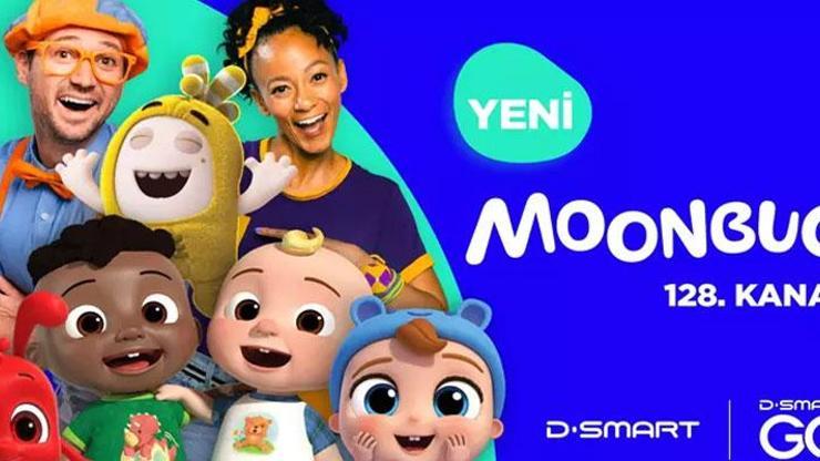 Çocuk kanalı Moonbug, D-Smart’ta yayın hayatına başladı