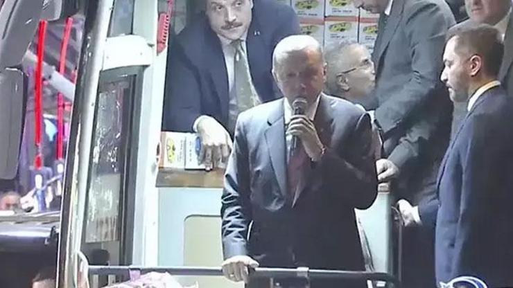 Cumhurbaşkanı Erdoğan'dan Rize'de yerel seçim mesajı