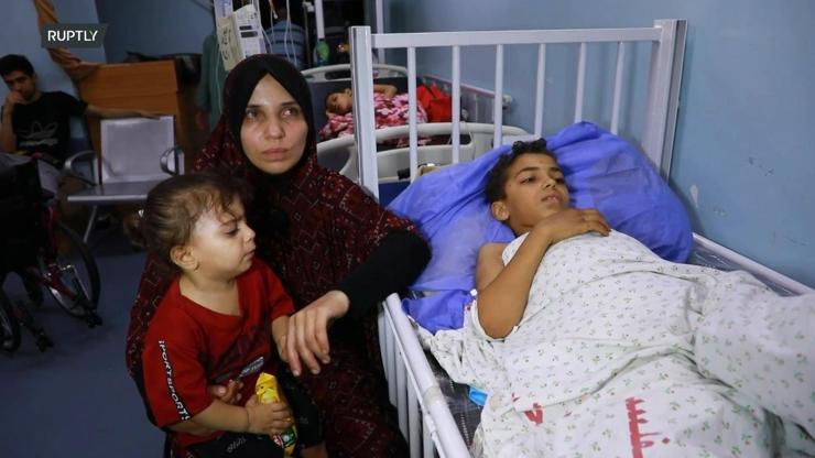 Eşi ve çocuğunu kaybeden Gazzeli annenin isyanı: Bu çocuklar ne yaptı