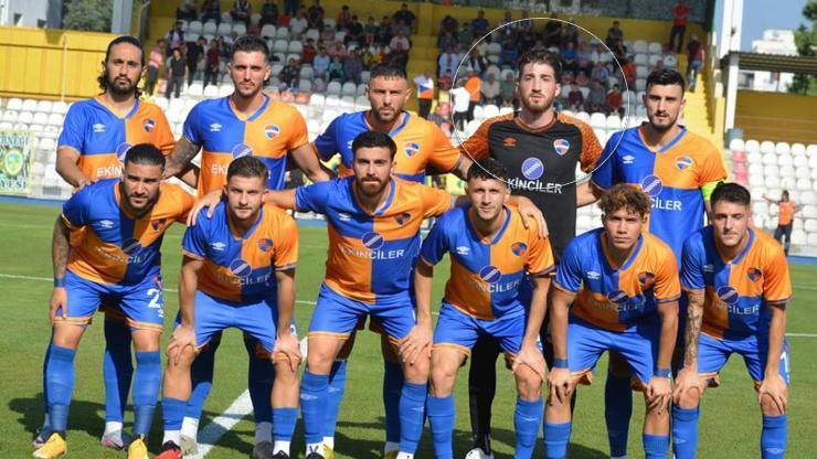 İskenderunspor-İnegölspor maçında kaleci Emircan Seçginin dili boğazına kaçtı