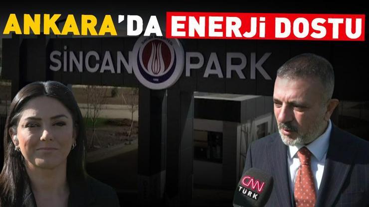 Ankara’da enerji dostu park: Sincan Park