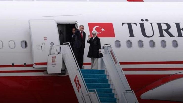 Cumhurbaşkanı Recep Tayyip Erdoğan, Özbekistan’dan ayrıldı