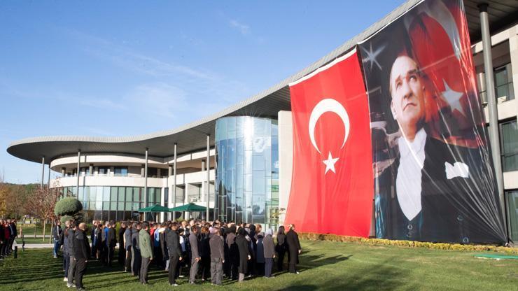 TFFde Atatürk için anma töreni yapıldı
