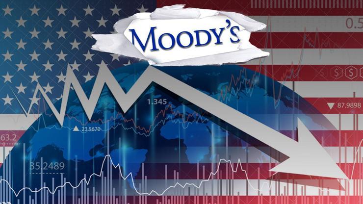 Moodys ABDnin görünümünü negatife çevirdi