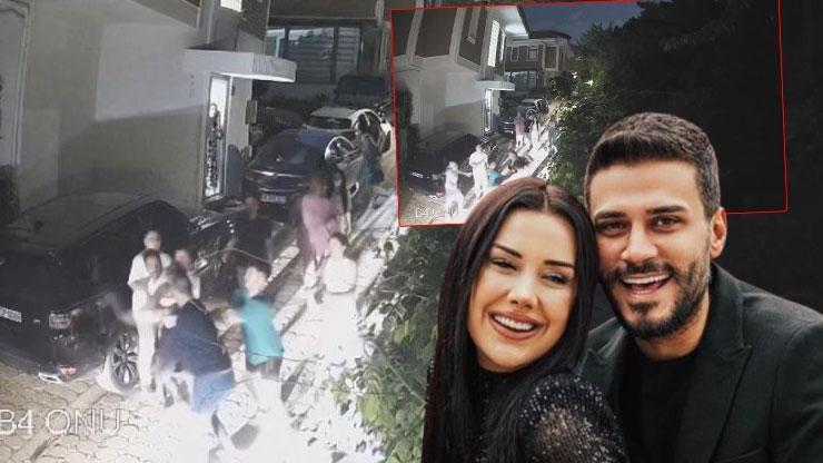 Dilan Polat ve Engin Polat'ın park kavgasının yeni görüntüleri: Komşusuna böyle yumruk atıp saldırdı