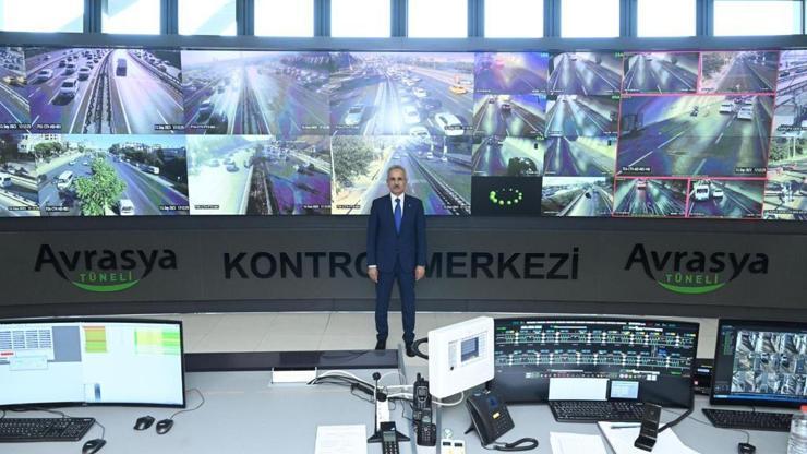 Bakan Uraloğlu açıkladı Avrasya Tünelinde yeni rekor