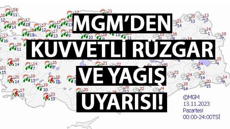 İstanbul hava durumu 13 Kasım 2023... Yağmur devam edecek mi? Meteoroloji uyardı!