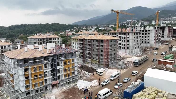 Antakya’da kalıcı konutların yapımı devam ediyor