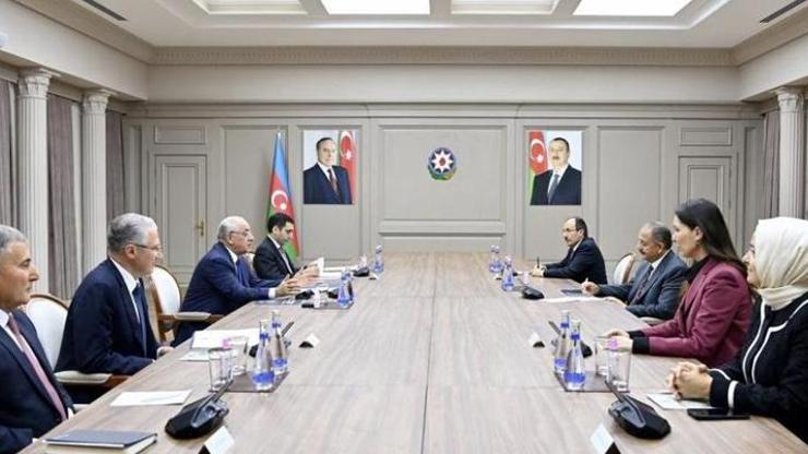 Bakan Özhaseki, Azerbaycan Başbakanı Asadovla görüştü