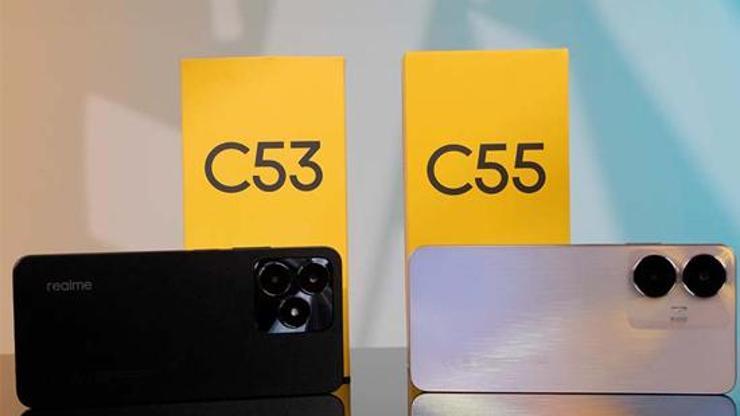 Vergisiz Telefonun Şampiyonları realme C55 ve C53