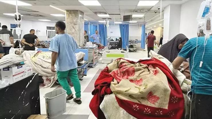 İsrail, Gazzedeki Şifa Hastanesinin boşaltılması için bir saat süre verdi