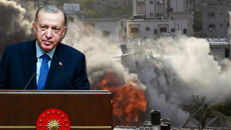Cumhurbaşkanı Erdoğandan Gazze diplomasisi