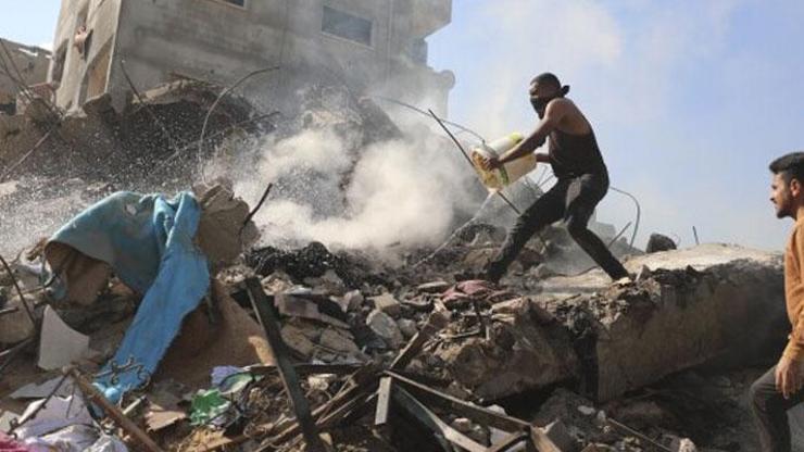 İsrail,  sivillerin sığındığı binayı vurdu: 19’u çocuk 32 ölü