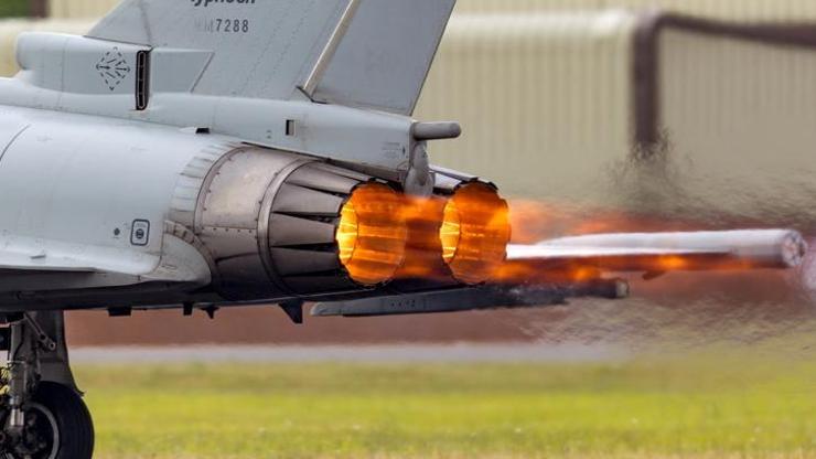 Türkiyeden Egede hava hamlesi: Eurofighter