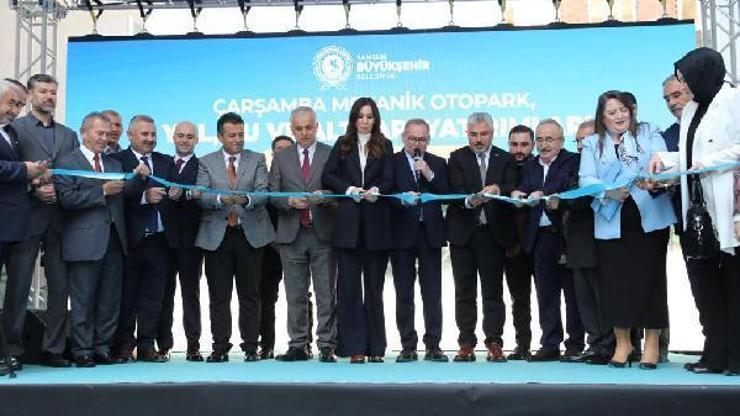 Samsun'da biten yatırımlar törenle hizmete alındı