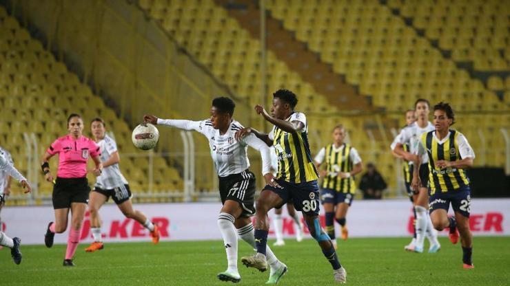 Kadınlar derbisinde Fenerbahçe, Beşiktaşı yendi