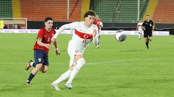 U21 maçında Türkiye, Norveçi 2 golle yendi