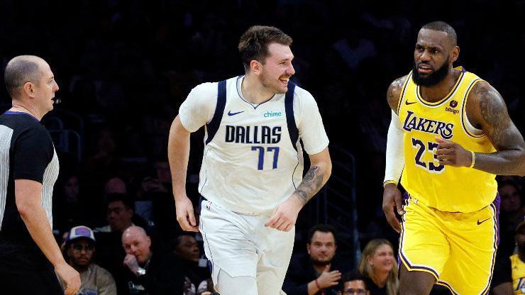 Doncicin 30 sayı kaydettiği maçta Dallas, Lakersı devirdi