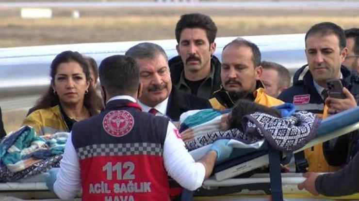Filistinli 3 çocuk, tedavi için Ankara'ya getirildi