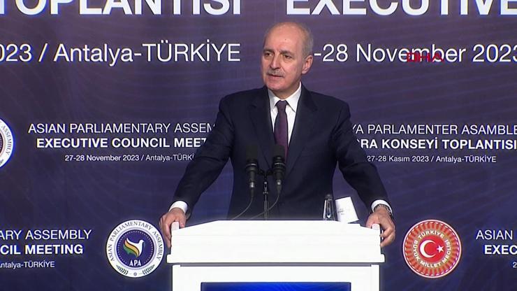 SON DAKİKA: Meclis Başkanı Numan Kurtulmuş: Netanyahu ve çetesi hesap vermeli