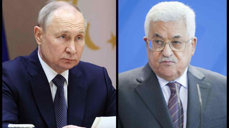 Putin’den Filistin lideri Abbas’a mesaj