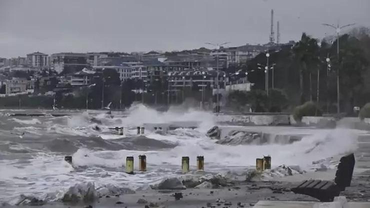 İstanbulda lodos Lodos fırtınasına dikkat Sakın bunları yapmayın